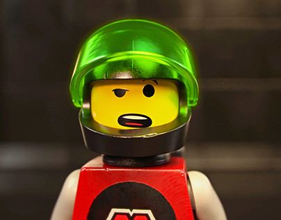 Lego Minifig M:Tron Animation