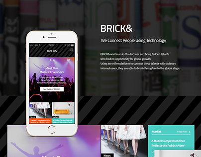 Brick& company website