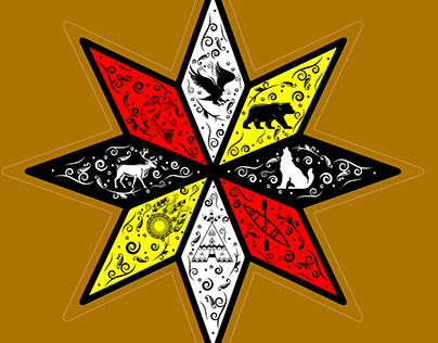 Mi'kmaq Star design