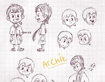 Character Design: Gratia Meet Archie