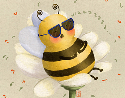 Bee Character Design✨