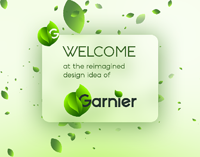 Garnier - Re-Imagined Brand Identity Design Concept
