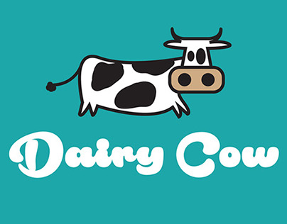 Dairy Cow | Logo, business card, and infographic design