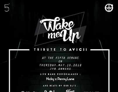 The Fifth Bar Jakarta Event Poster