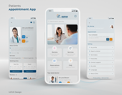 Book a doctor appointment UX & UI Case Study