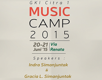 MUSIC CAMP POSTER - GKI C1