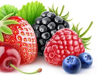 Fresh Berries Stock Photography