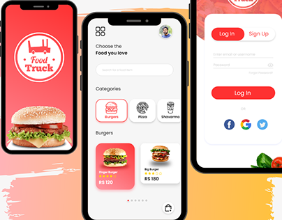UI Design Food App