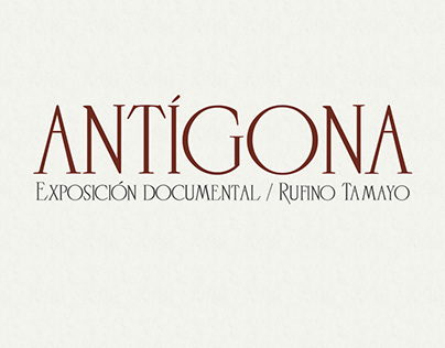 Antígona Exhibition