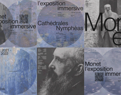 Monet exposition / branding & identity