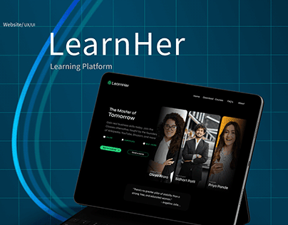 Website Presentation | Learning Website | LearnHer