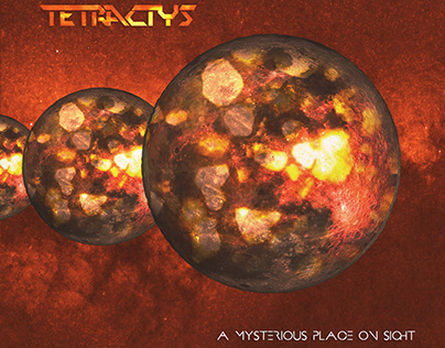 CD Artwork: Tetractys - "A Mysterious Place on Sight"