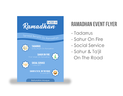Ramadhan Event Flyer