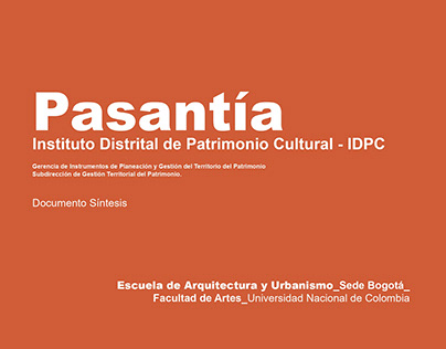 Trabajo de Grado/PasantÍa(2023-2): IDPC-UNAL