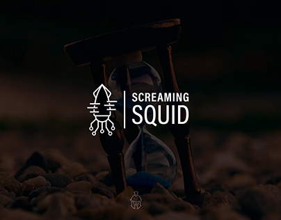 Screaming Squid | Logo Design | Illustrator