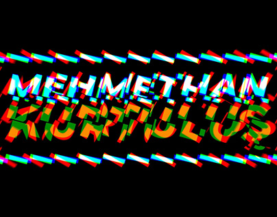 SHATTERING Text Animation. After Effects by me