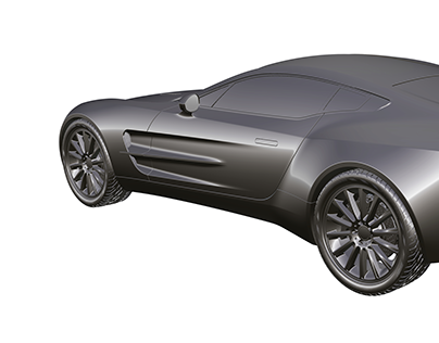 Aston Martin one 77 - Advanced modeling //