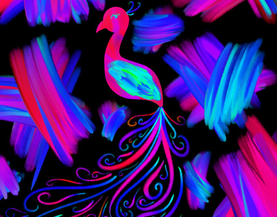 Colours Of The Royal Bird