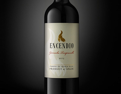 ENCENDIO · wine label design