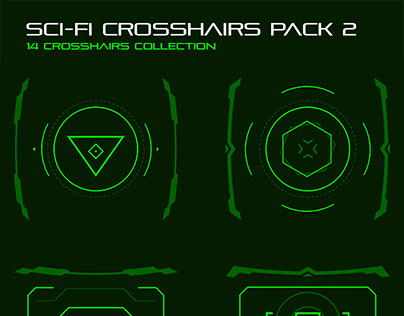 Sci-Fi Crosshairs Pack 2