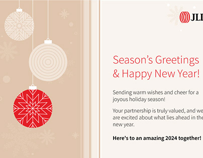 Holiday LinkedIn Card and Emailer