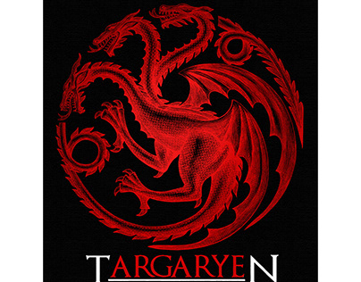 Targaryen Logo Illustrated by Steven Noble