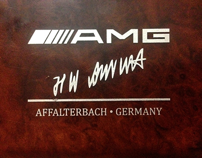AMG AFFALTERBACH GERMANY Before And After Original