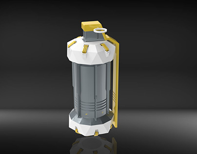Sci-Fi Grenade as Stash Container