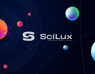 SciLux Luxembourg science podcast - branding