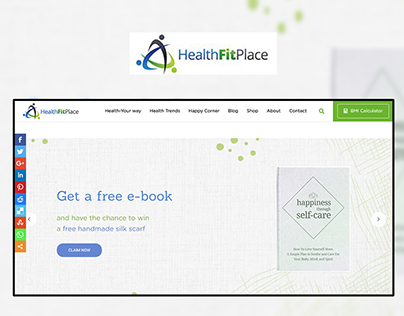 Health Blog & Woo commerce website