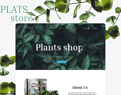 online-store of hause plants