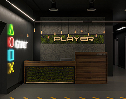 PLAYER CYBER BAR GAME ZONE 1