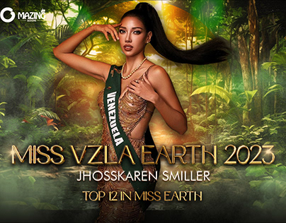 Miss Earth Venezuela 2023 Banner Design