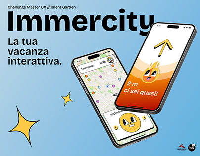 Immercity — La tua vacanza interattiva UX/UI Challenge