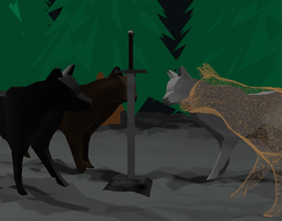 волк и меч