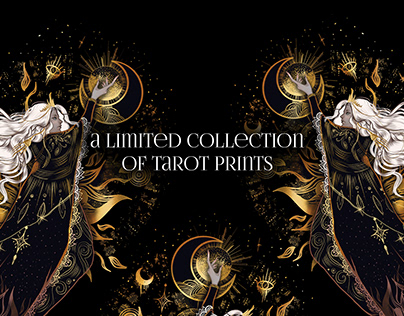 A limited collection of tarot prints