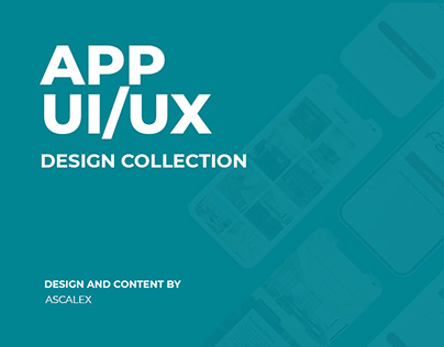 App UI/UX design collection
