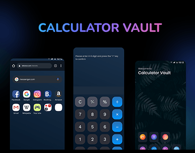 Calculator Vault App