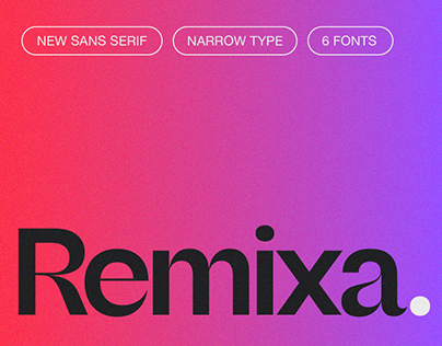 Remixa Typeface