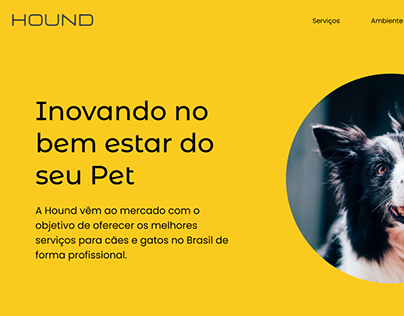 Pet Shop Website Design - Hound
