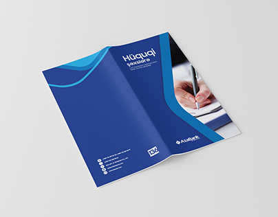 Broschure design for AtaBank