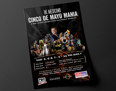 Lucha Libre Wrestling Poster Event Design
