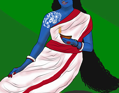 Maa Kali Painting | Kali Puja drawing 😍 watercolor PART 2 - YouTube-vachngandaiphat.com.vn