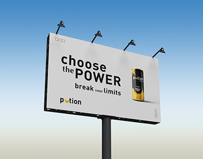 Project thumbnail - Potion energy - brand design