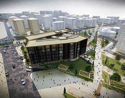 City municipality Building design at (Atakum) 2