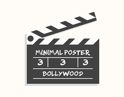 Bollywood - Minimal Poster.
