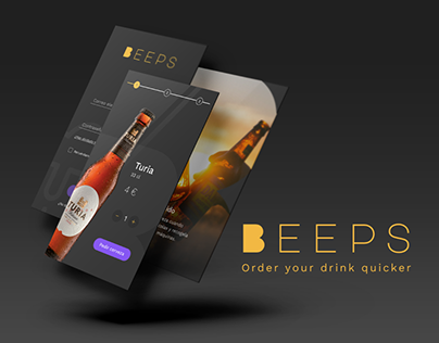 BEEPS: An app to order your drinks in a big event.