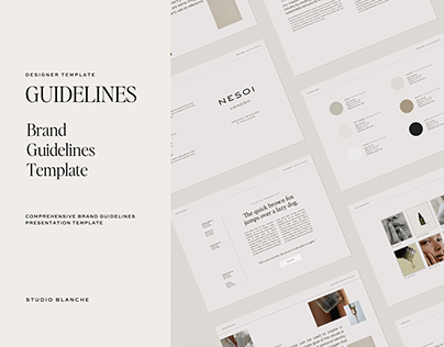 Project thumbnail - Brand Guidelines Template