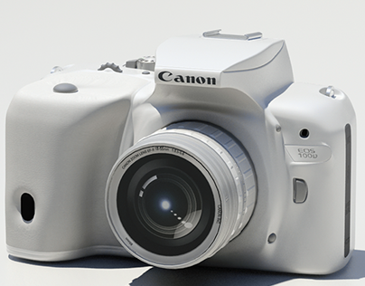 Canon 100D 3Dsmax Modeling