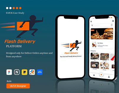 Flash Delivery | Delivery App UI/UX Case Study